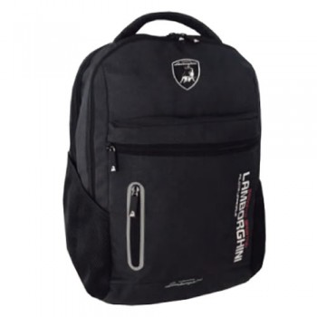 MOCHILA PORTA NOTEBOOK LAMBORGHINI LMB1064 ZIPPER NEGRA