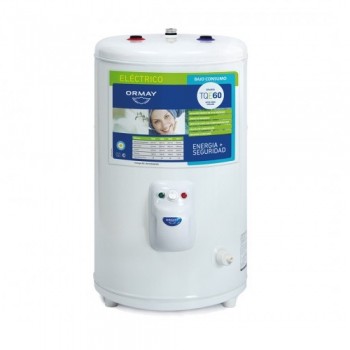 TERMOTANQUE ELECTRICO ORMAY TQE60 CONEXION DUAL 60 LTS