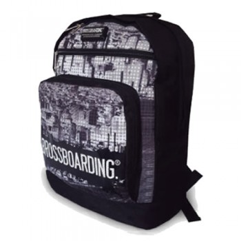 MOCHILA PORTA NOTEBOOK BROSS BRS-8729 BROSSBOARDING NEGRO
