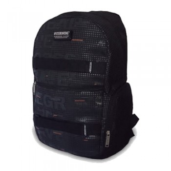MOCHILA PORTA NOTEBOOK BROSS BRS-8728 PUNTOS NEGRO