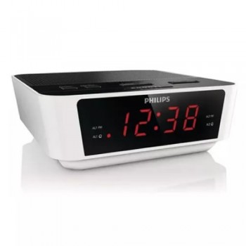RADIO RELOJ DESPERTADOR DIGITAL FM PHILIPS AJ3115
