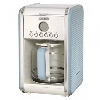 CAFETERA DE GOTEO ARIETE 1342L CELESTE 12 TAZAS LCD