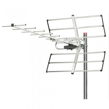 ANTENA DIGITAL EXTERNA CON CABLE NAKAN DA220C 102 CM