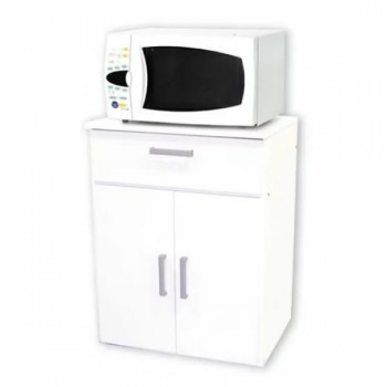 GABINETE RACK COCINA MICROONDAS PLATINUM 3045 BLANCO