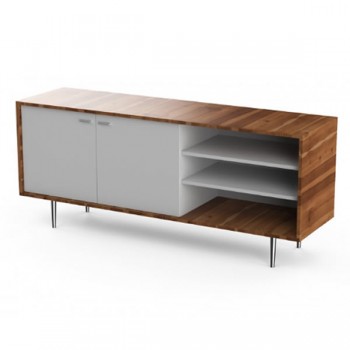MESA DE TV RACK CENTRO ESTANT ERH140 BLANCO PARAISO