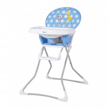 SILLA DE COMER PLEGABLE BEBE LOVE 654 AZUL