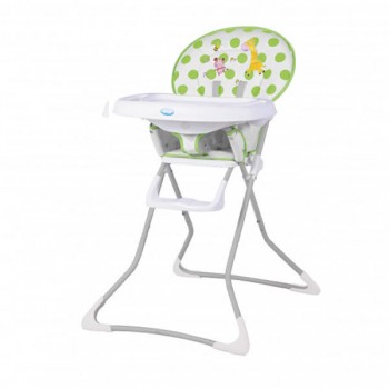 SILLA DE COMER PLEGABLE BEBE LOVE 654 VERDE
