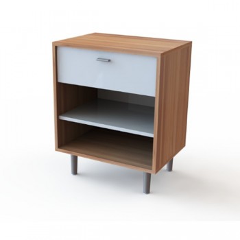 MESA DE LUZ DE 1 CAJON CENTRO ESTANT MLE10P PARAISO