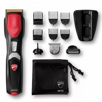 CORTA BARBA IMETEC GK808 CIRCUIT DUCATI KIT TITANIO 12 EN 1