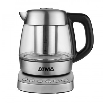 PAVA TETERA ELECTRICA ATMA PE5910N CON INFUSOR DE HIERBAS 1L