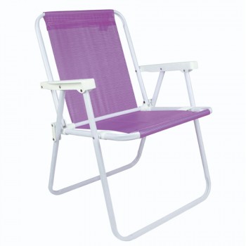 SILLON PLAYERO SANNET 3/4 MOR CAÑO PINTADO T/COVERSOL LILA