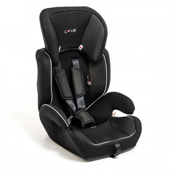 BUTACA BOOSTER DE AUTO LOVE 2018 NEGRO
