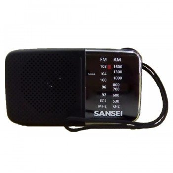RADIO PORTATIL ANALOGICA DE BOLSILLO SANSEI RX7 AM/FM