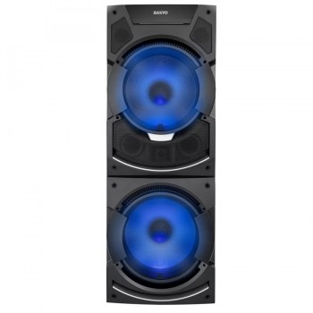 SISTEMA DE AUDIO SANYO DCT805 TOWER SYSTEM DJ MIXER 15500W