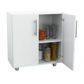 ALACENA DE MODULO DOBLE CENTRO ESTANT T6BL BLANCA
