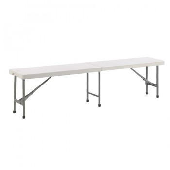 BANCO PLEGABLE DE PICNIC PLASTICO REFORZADO PARA 4 PERSONAS