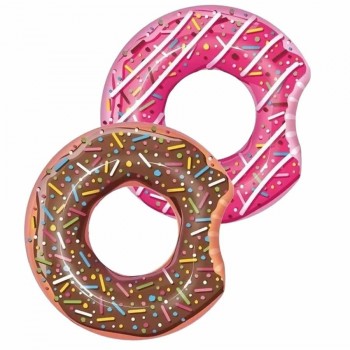 COLCHONETA INFLABLE FLOTADOR PARA PILETA BESTWAY DONA DONUT
