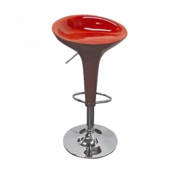BANQUETA REGULABLE DE PIE BARRA ROJO LAURY 15449