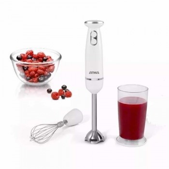 LICUADORA DE MANO ATMA LM8526E 400W C/BATIDOR VASO PICADOR