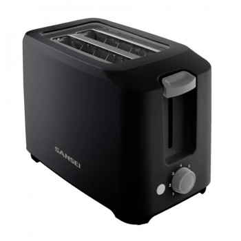 TOSTADORA SANSEI TO1201SN NEGRA 700W CAPACIDAD 2 RODAJAS