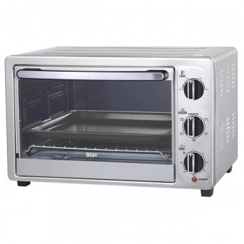 HORNO ELECTRICO BGH BHE36M18 ACERO INOX 36 LITROS CONVECCION