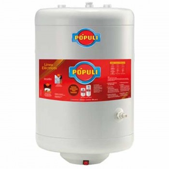 TERMOTANQUE ELECTRICO ECOTERMO POPULI DE CARGA SUPERIOR 53L