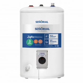 TERMOTANQUE ELÉCTRICO SEÑORIAL ZAFIRO TESZ65 65LTS