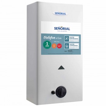 CALEFON A GAS NATURAL TIRO NATURAL SEÑORIAL TN14 14 LITROS
