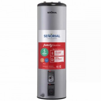 TERMOTANQUE ELECTRICO SEÑORIAL FAMILY ALTA RECUPERACIÓN 120L