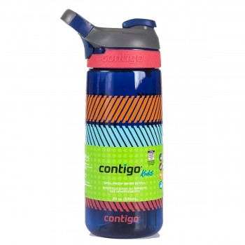 BOTELLA PARA AGUA CONTIGO COURTNEY KIDS DEPORTIVO AZUL