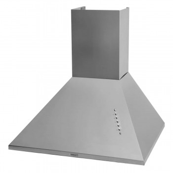 CAMPANA LLANOS PARCUS PARED 60 CM PULSANTE ACERO