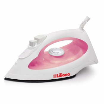 PLANCHA CON VAPOR Y ROCIADOR LILIANA RPV300 ACERO INOX 1750W