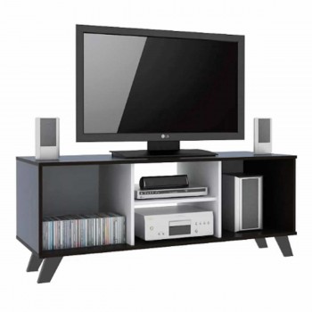RACK PARA TV DE 55 CENTRO ESTANT MT4001 WENGUE BLANCO