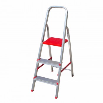 ESCALERA DE ALUMINIO DE 3 ESCALONES BOTAFOGO PLEGABLE 120KG