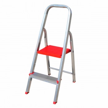 ESCALERA DE ALUMINIO DE 2 ESCALONES BOTAFOGO PLEGABLE 120KG