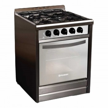 COCINA INDUSTRIAL A GAS PEABODY PV600 60CM 4 HORNALLAS