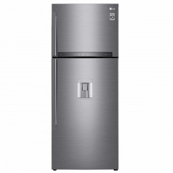 HELADERA NO FROST LG GC-F502HLHU 441LTS ACERO INOX
