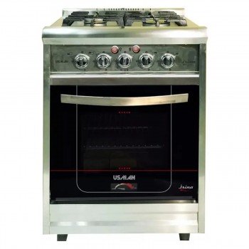 COCINA MULTIGAS INDUSTRIAL USMAN IRINA PLUS 60CM LUZ GRILL