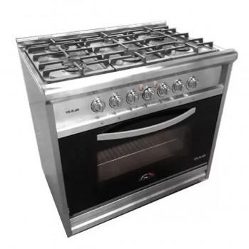 COCINA MULTIGAS INDUSTRIAL USMAN IRINA PLUS 90CM LUZ GRILL