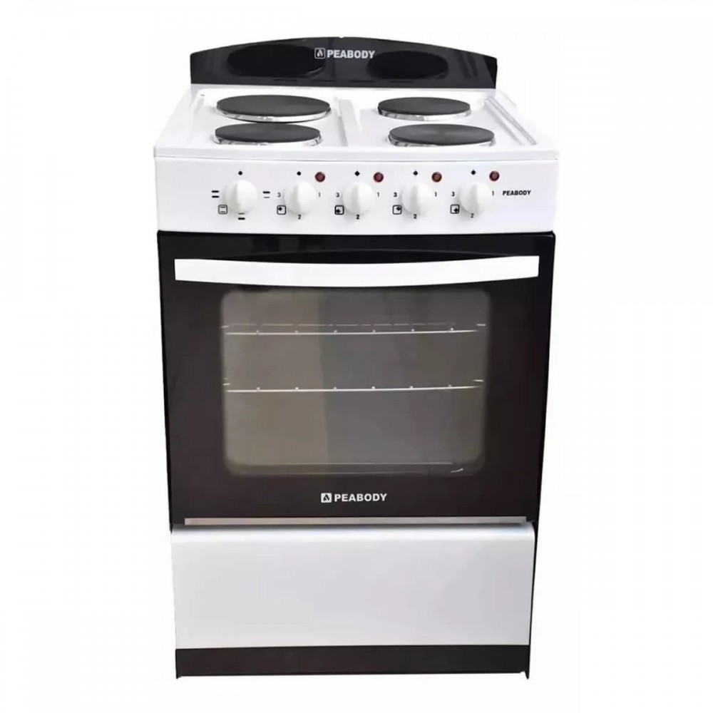Cocina Electrica Peabody 56 Blanca Horno Grill Tio Musa