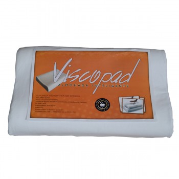 ALMOHADA VISCOELÁSTICA CON MEMORIA PADKOVA 100% ALGODÓN