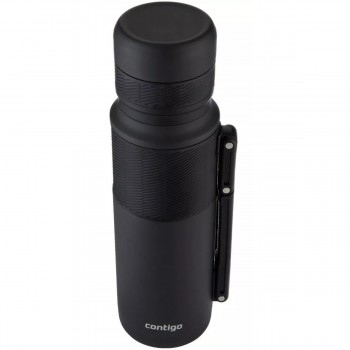 TERMO CONTIGO BLACK 1100ML DE ACERO INOXIDABLE BEBIDAS CALIENTES POR 35 HORAS O FRÍAS POR 60 HORAS