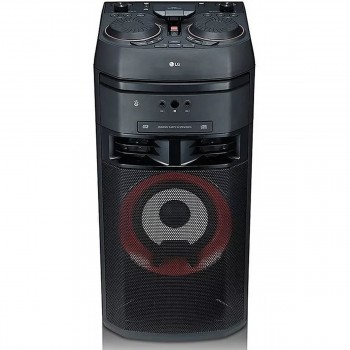 MINICOMPONENTE TORRE LG OK55 XBOOM DE 500W RMS BLUETOOTH DJ KARAOKE MP3,WMA, CD-R/CD-RW MP3,WMA, INCLUYE CONTROL REMOTO