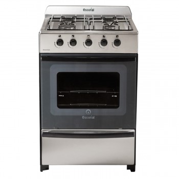 COCINA MULTIGAS ESCORIAL MASTER ACERO INOX 55CM