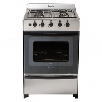 COCINA MULTIGAS ESCORIAL MASTER FULL ACERO INOX 56CM