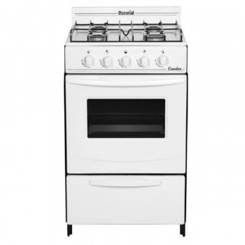 COCINA DE GAS NATURAL ESCORIAL CANDOR S2 BLANCA