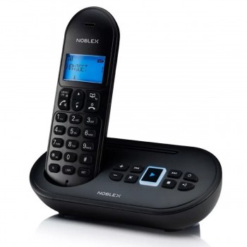 TELEFONO INALAMBRICO CON CONTESTADOR CALLER ID NOBLEX NDT4500 AGENDA PARA 50 NÚMEROS