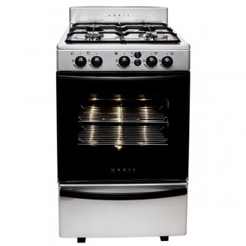COCINA MULTIGAS ORBIS MACROVISION 858AC3M ACERO INOX 55 CM