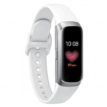 RELOJ SMARTWATCH SAMSUNG GALAXY FIT SM-R370 SILVER BLANCO