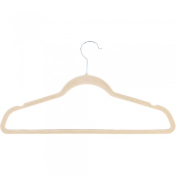 PERCHAS SLIM TERCIOPELO X 5 NATURAL